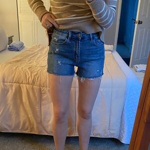 Denim Blue Women's Shorts